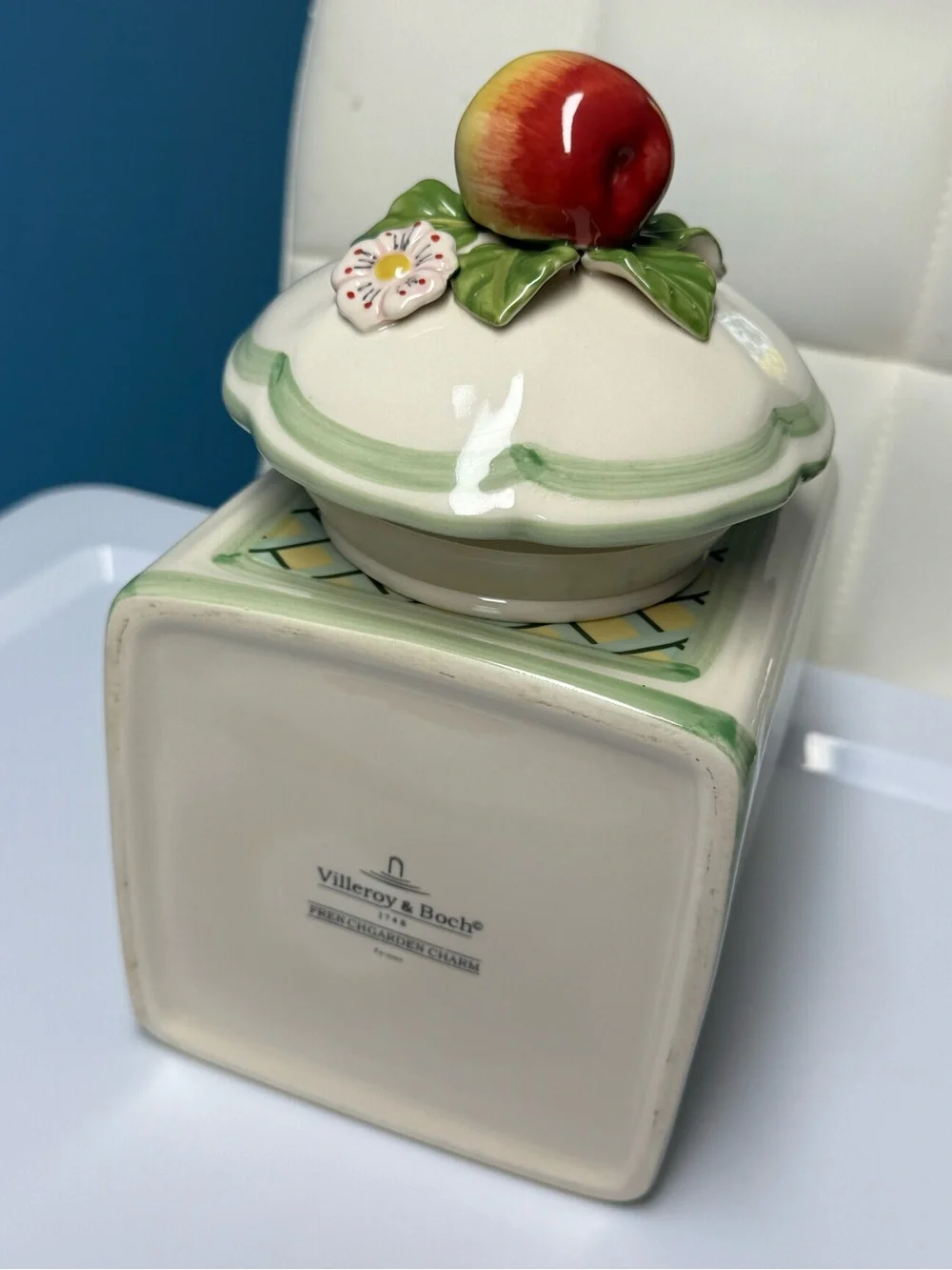 Villeroy & Boch French Garden Fleurence Large Canister and Lid